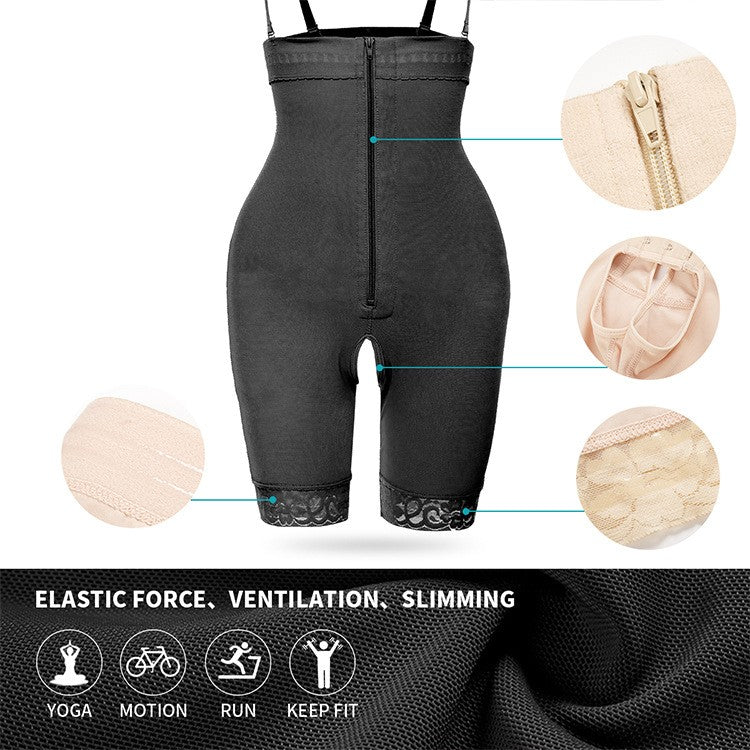 Anti-slip waist and hip pants